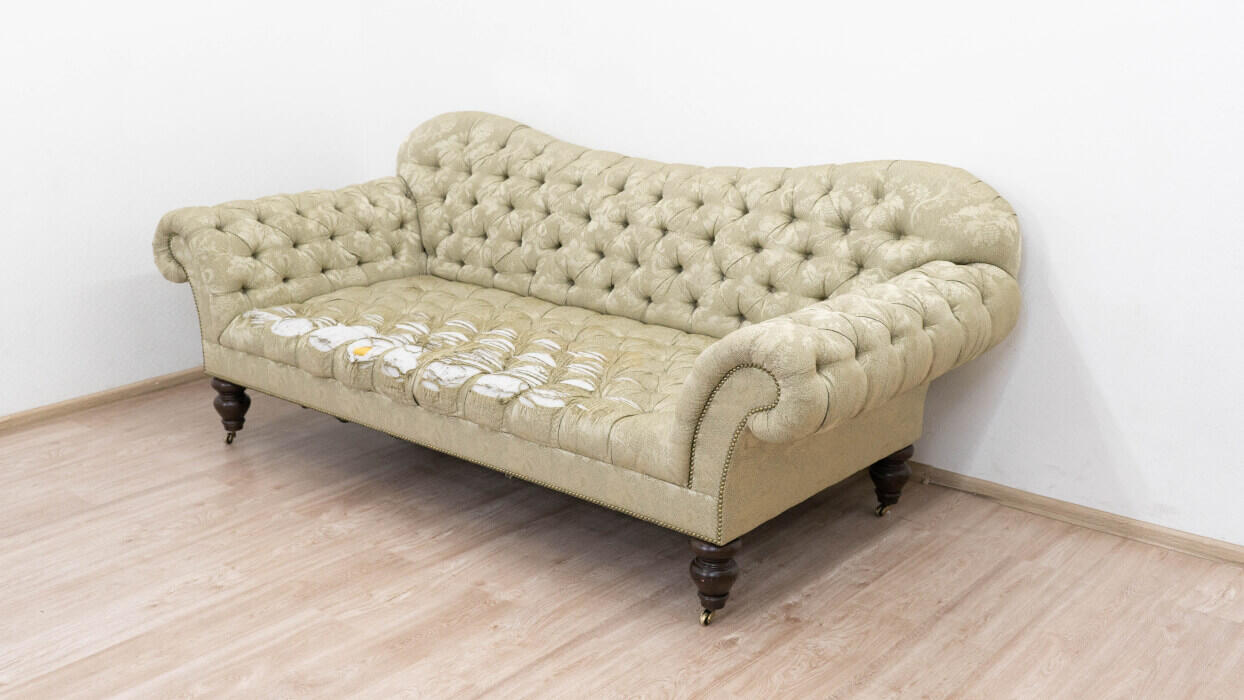 О 184 диван прямой до реставрации