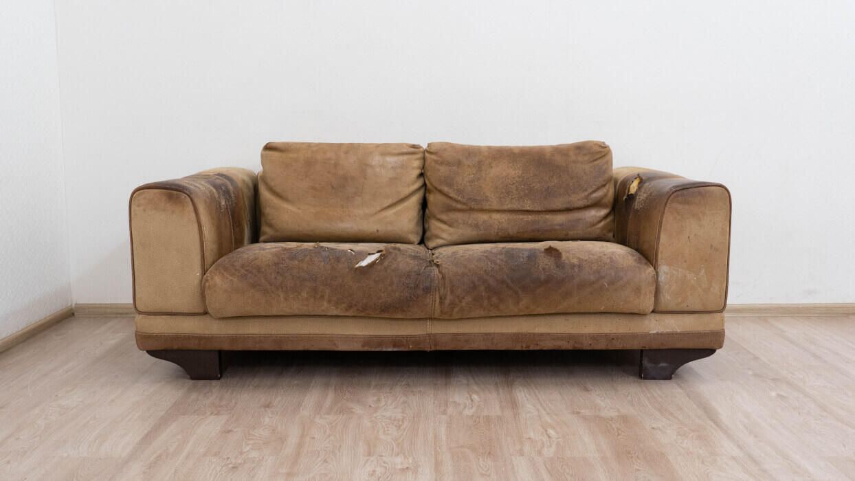 Диван Прямой 12 26 до реставрации