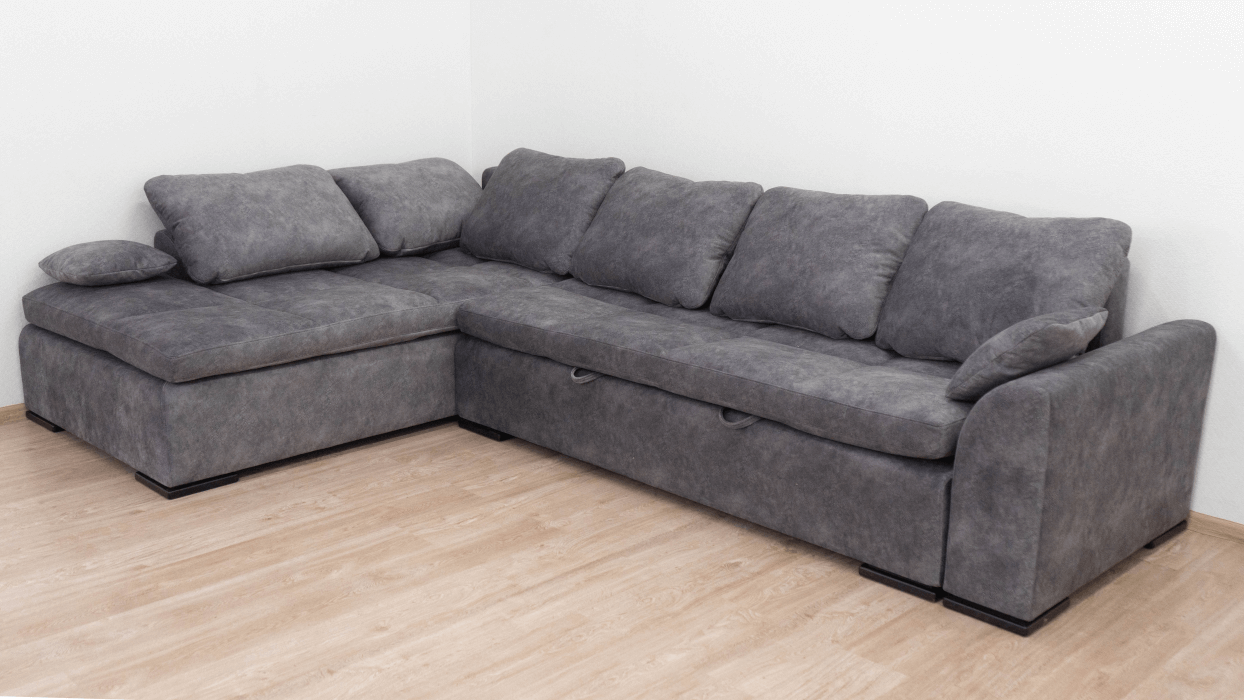 Угловой диван 11 после реставрации
